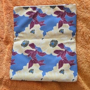 Rachel Pally Blue Floral Clutch